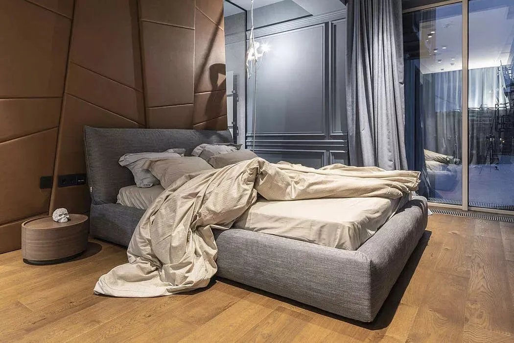 简约别致的单身公寓，时尚又不失男人味~