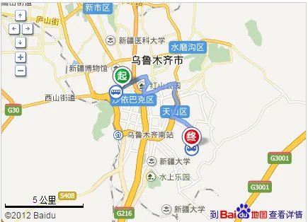 乌鲁木齐坐303路怎么到大湾