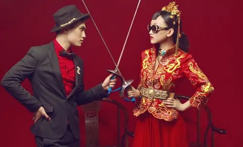 古装婚纱照片图片大全  拍古装婚纱照的姿势