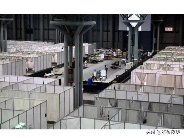 美国一百几万人感染，那些人住在那里，那有那么多床位？