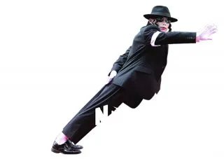 迈克杰克逊那个45度倾斜怎么做到的