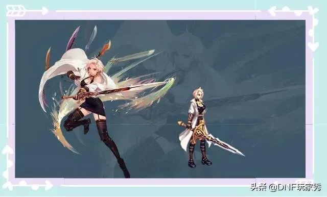 dnf女鬼剑蒙眼长头发是哪一套时装