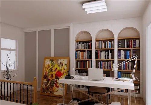 打造心中完美的书房装修效果图大全2016年图片