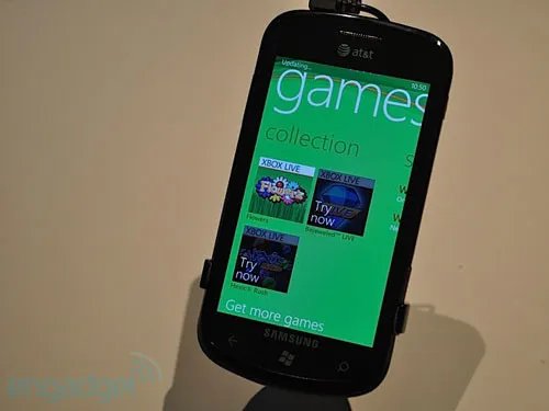 银河又发力 微软发布三星Focus/Omnia 7