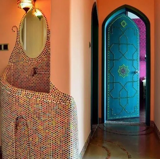 波西米亚装修风格比飘逸的长裙来的更美丽