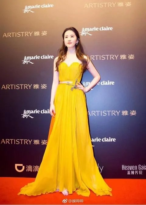 唐嫣杨颖等众女星比美