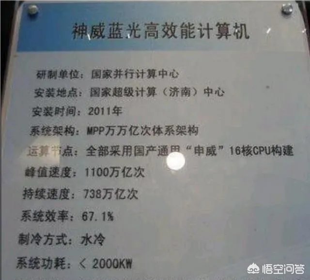 神威太湖之光可以干什么