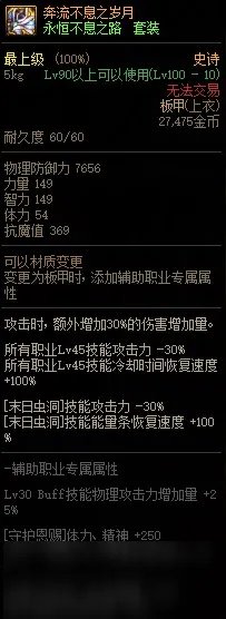 《DNF》奔流不息之岁月属性改版怎么样 改版介绍