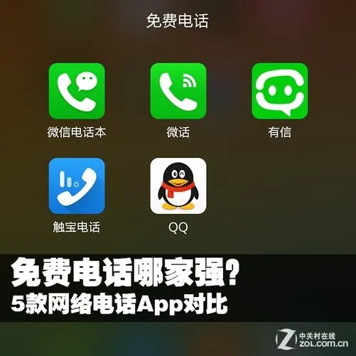 免费电话哪家强？5款网络电话App对比
