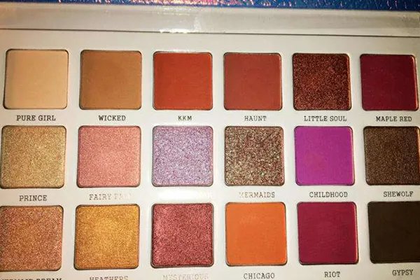 2019年最流行的眼影盘:故宫眼影盘上榜 第一名显色度高又实用