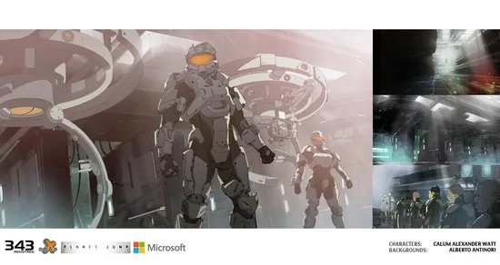 微软最新Win7/Win8主题：《光环4》壁纸欣赏