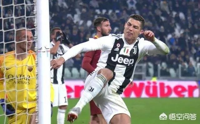 尤文1-0罗马，C罗1分钟连失2必进球气得直踹门柱，赛后罕见低分，你怎么看？