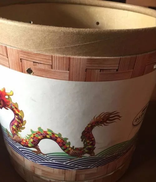 旧物改造之自制垃圾桶