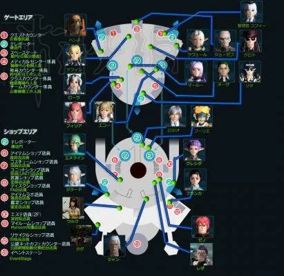 《梦幻之星Online 2》全NPC委托任务汇总