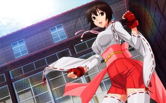 周一福利 火辣性感让你过瘾的动漫美眉壁纸欣赏