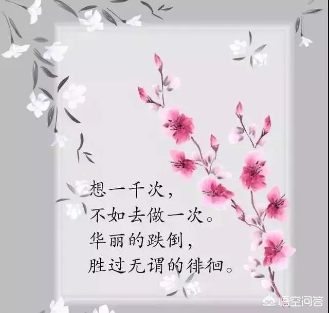 有什么惊艳的句子？