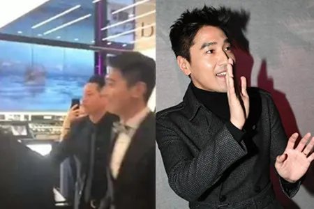 赵又廷现身商场引热议 保镖行为让网友表示很不适