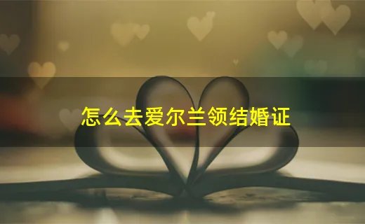 怎么去爱尔兰领结婚证