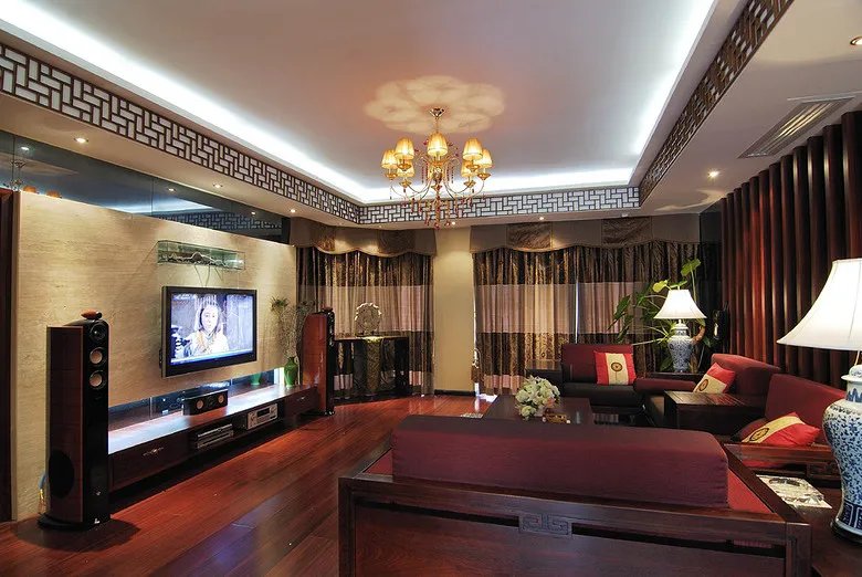 家装客厅怎么吊顶装修好看效果图