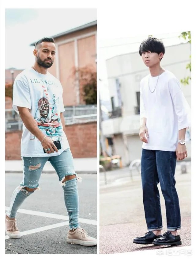 男士如何选择白色T恤？