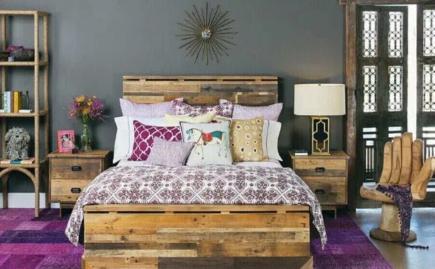 波西米亚装修风格比飘逸的长裙来的更美丽