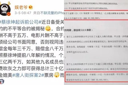 蔡徐坤起诉前公司  个人工作室成立