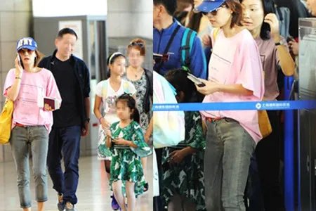 马伊琍携家人出游 罕见的三母女同框很温馨