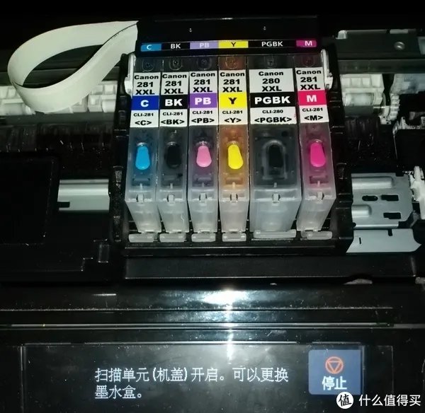 9120改装墨盒 篇一：佳能TS9120/8180改装体验墨盒体验