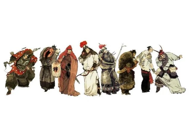 梁山几个派系的关系？