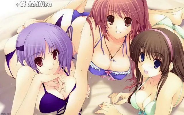 周一福利 火辣性感让你过瘾的动漫美眉壁纸欣赏