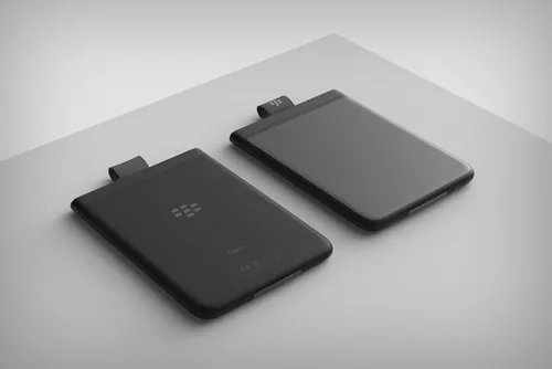 黑莓新款概念手机 竟然是一张企业胸卡