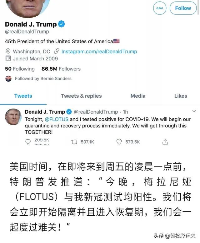 如果特朗普感染新冠肺炎，那么他还有资格竞选美国总统吗？