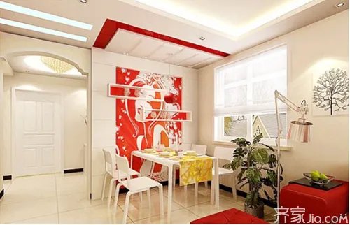 客厅与餐厅隔断造型最新案例 空间的最大化利用