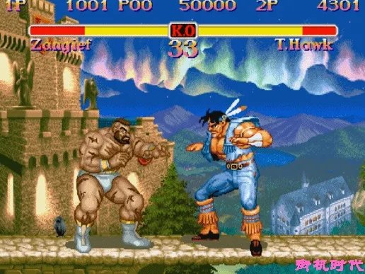 街霸2桑吉尔夫的螺旋打桩机,最远可以抓到什么位置?怎么操作?