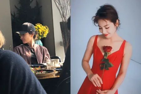 网友餐厅偶遇刘涛 520表白粉丝