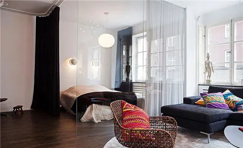 客厅与卧室隔断造型有哪些 客厅卧室隔断效果图