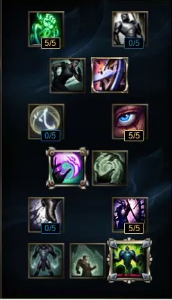 lol曙光女神下路辅助天赋加点图 s6女坦克符文