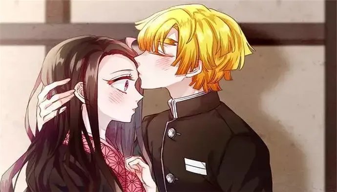 鬼灭之刃205话：谁注意炭香和善祢后代牵手，这是要近亲CP？