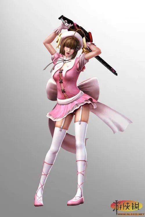 18禁！《电锯糖心》最新性感喷血特殊服装展示