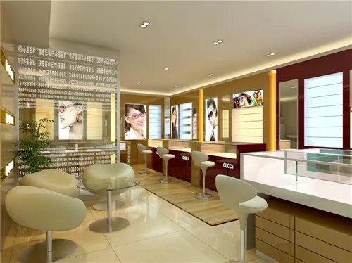 眼镜店装修效果图 2017年眼镜店装修案例