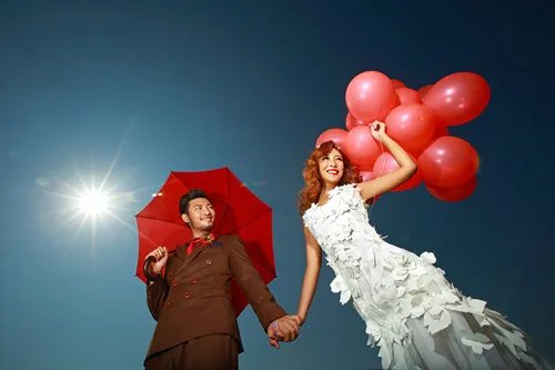 婚纱照价格西安 西安婚纱摄影推荐