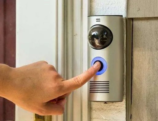 防盗门门铃按钮怎么拆