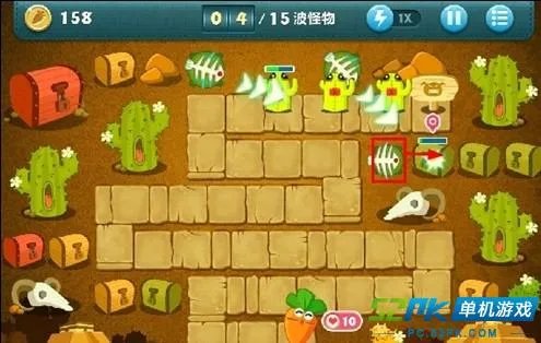 保卫萝卜挑战35攻略金萝卜布阵解析