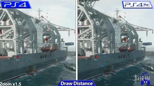 《使命召唤17》A测PS4与PS4 Pro图形性能测试比较！