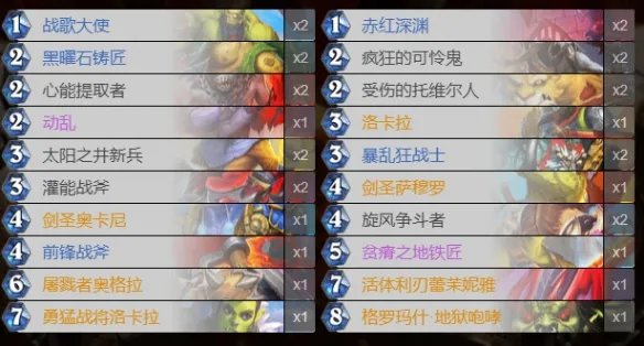 《炉石传说》新版本战士卡组推荐 纳斯利亚堡标准战士卡组2022