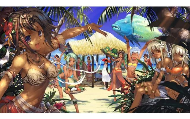 周一福利 火辣性感让你过瘾的动漫美眉壁纸欣赏