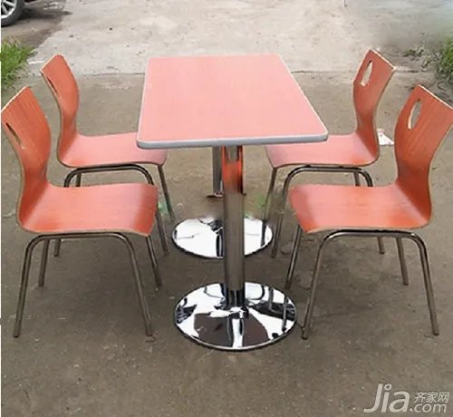 快餐桌椅贵么      快餐桌椅价格介绍