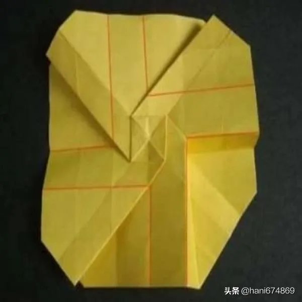 叠玫瑰花的方法？