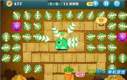 保卫萝卜挑战35攻略金萝卜布阵解析