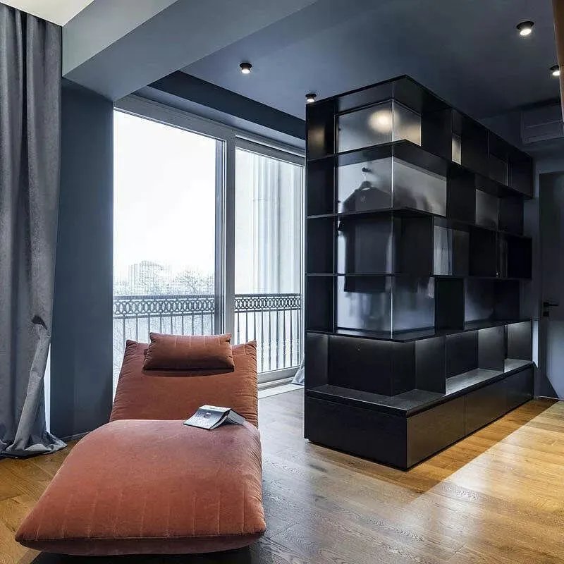 简约别致的单身公寓，时尚又不失男人味~